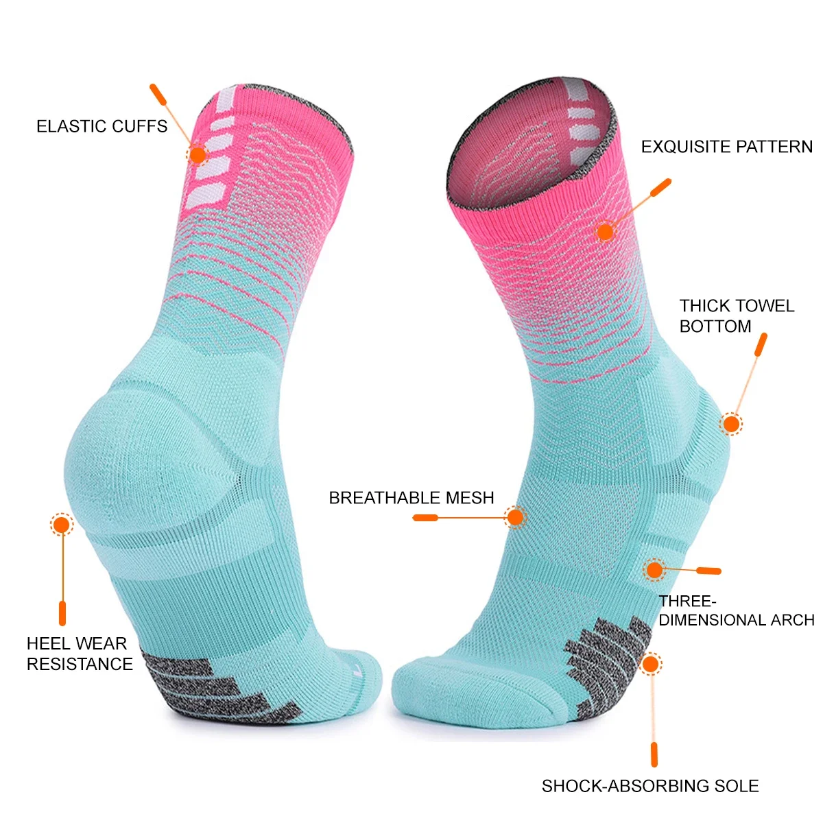 WRELS 1/2/3 Pairs Athletic Soc - Athletic Sock Cushion review and price