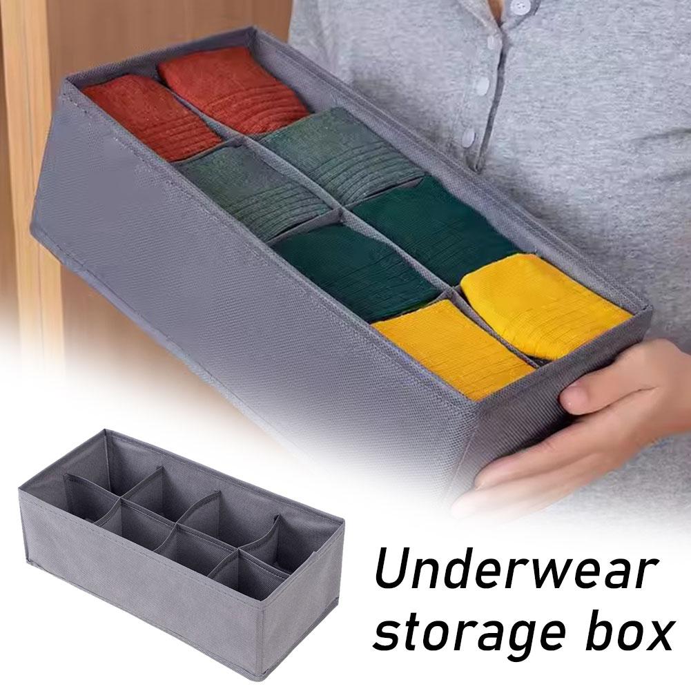 6/7/8/24 Grids Foldable Fabric - Sock Organizer Tray review and price